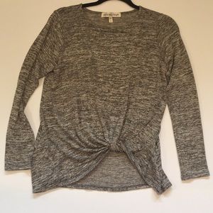 Front Knot Sweater